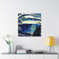 Cruise Ship Abstraction - Canvas