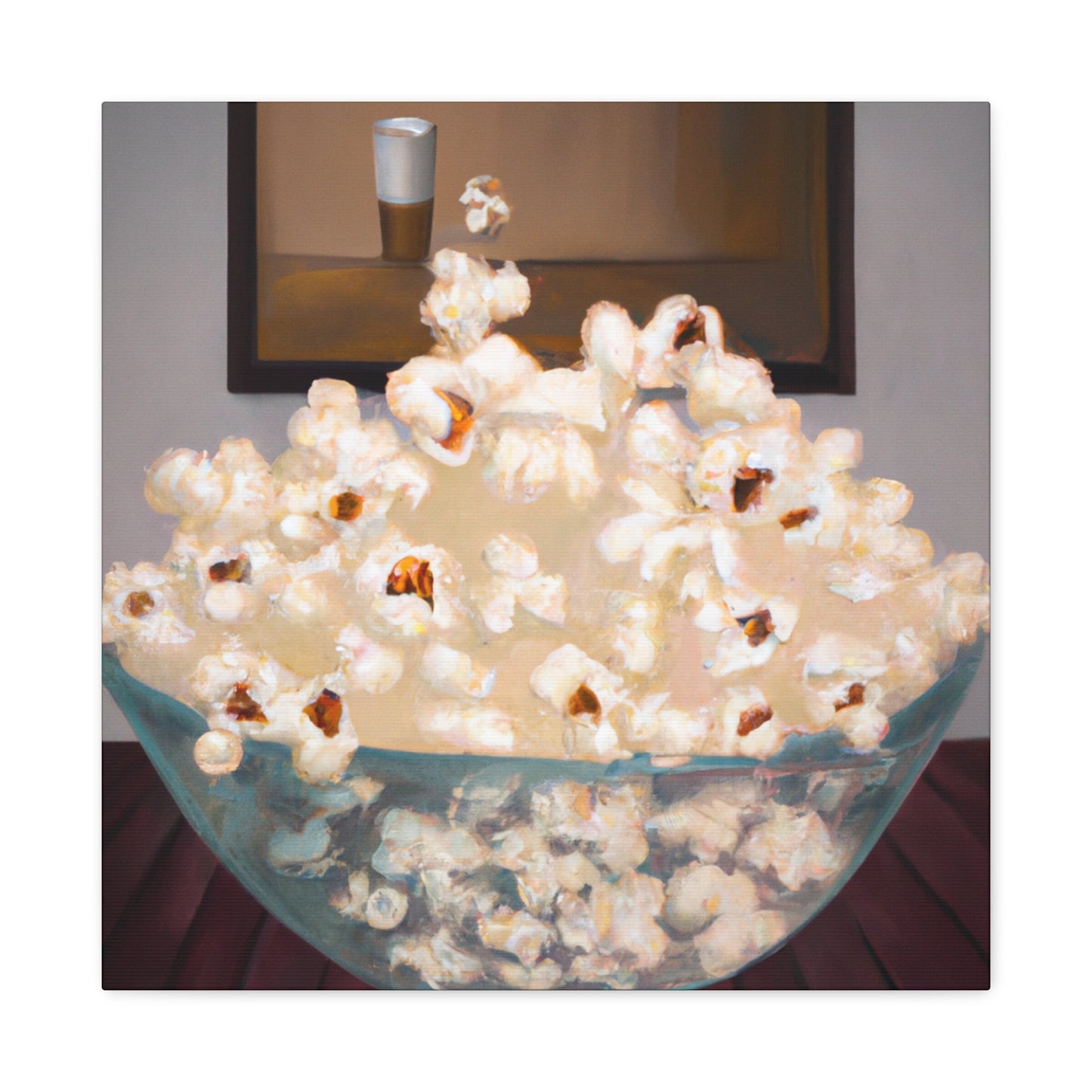 "Popcorn in Surreality". - Canvas