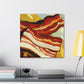 Bacon in the Garden - Canvas