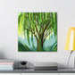 Willow Tree Reflection - Canvas