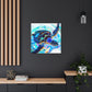 Sea Turtle Mural. - Canvas