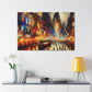 Vibrant City Stages - Canvas