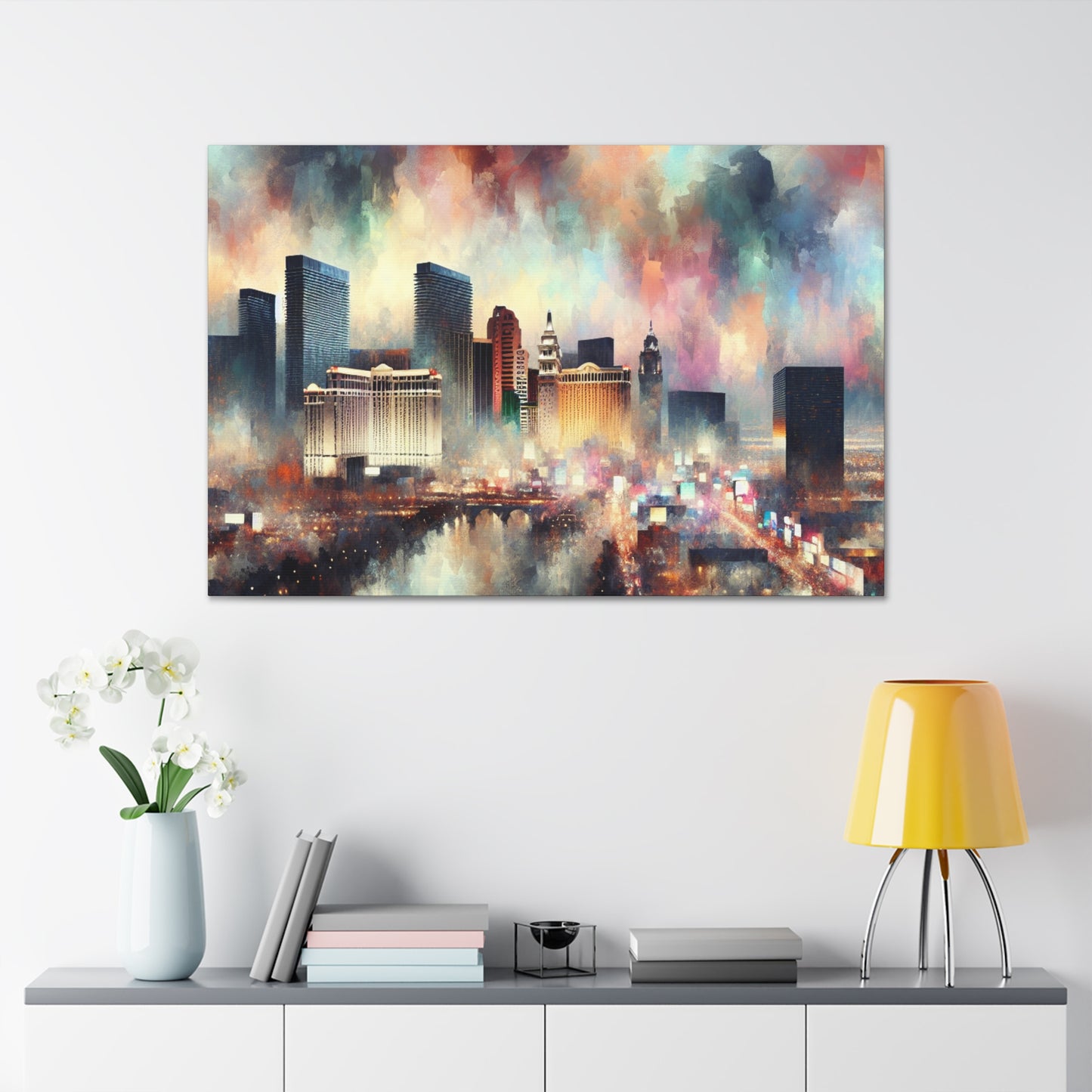 Vegas Mirage Hues - Canvas