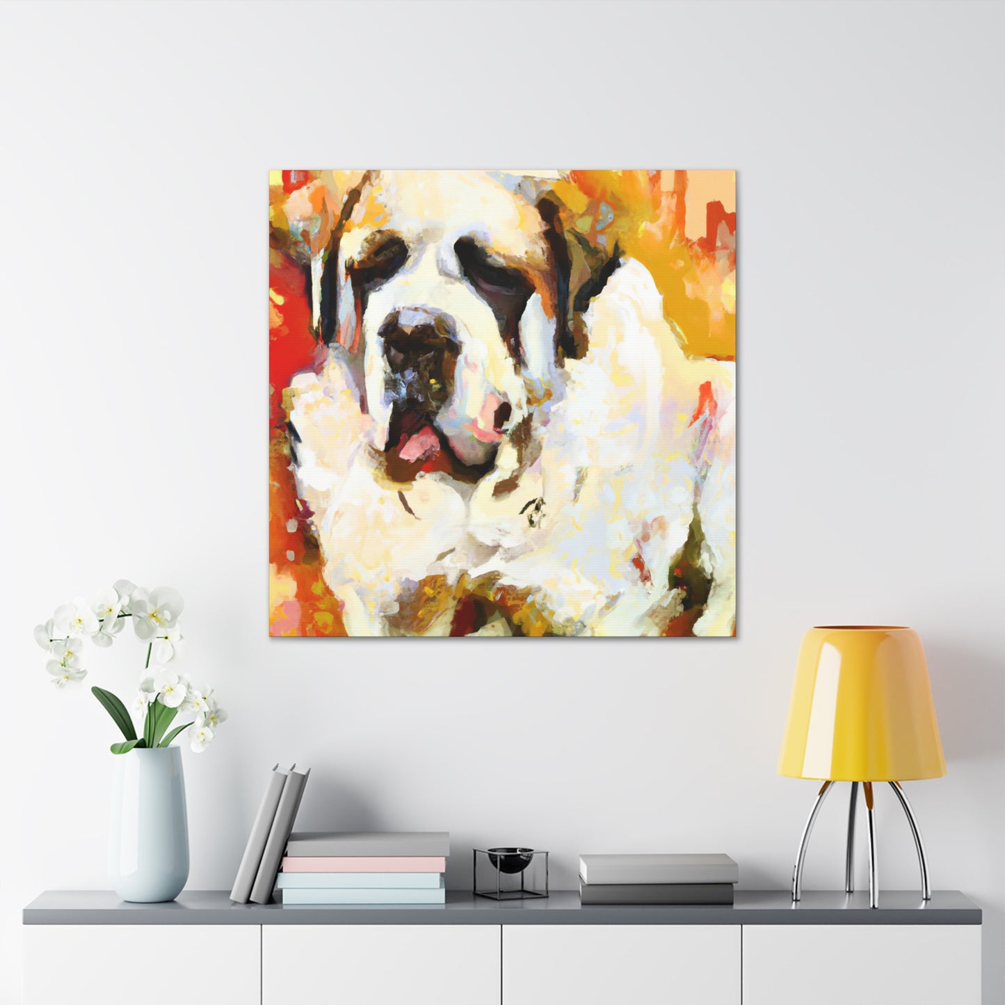 Fetched Faithfulness Saint - Canvas