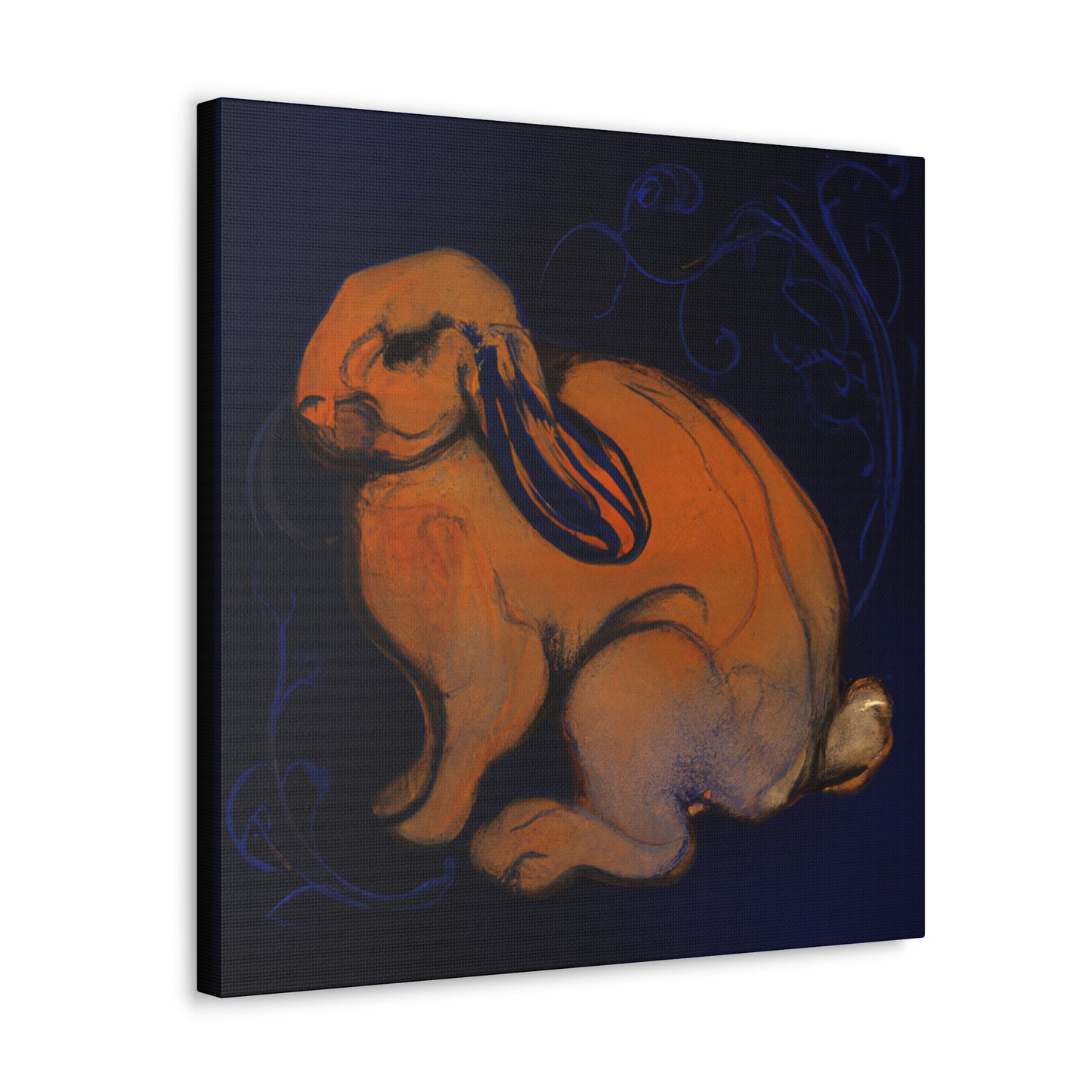 "Rabbit in the Garden" - Canvas