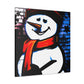 Snowman Winter Wonderland - Canvas