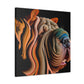 "Shar Pei Transformation Art" - Canvas