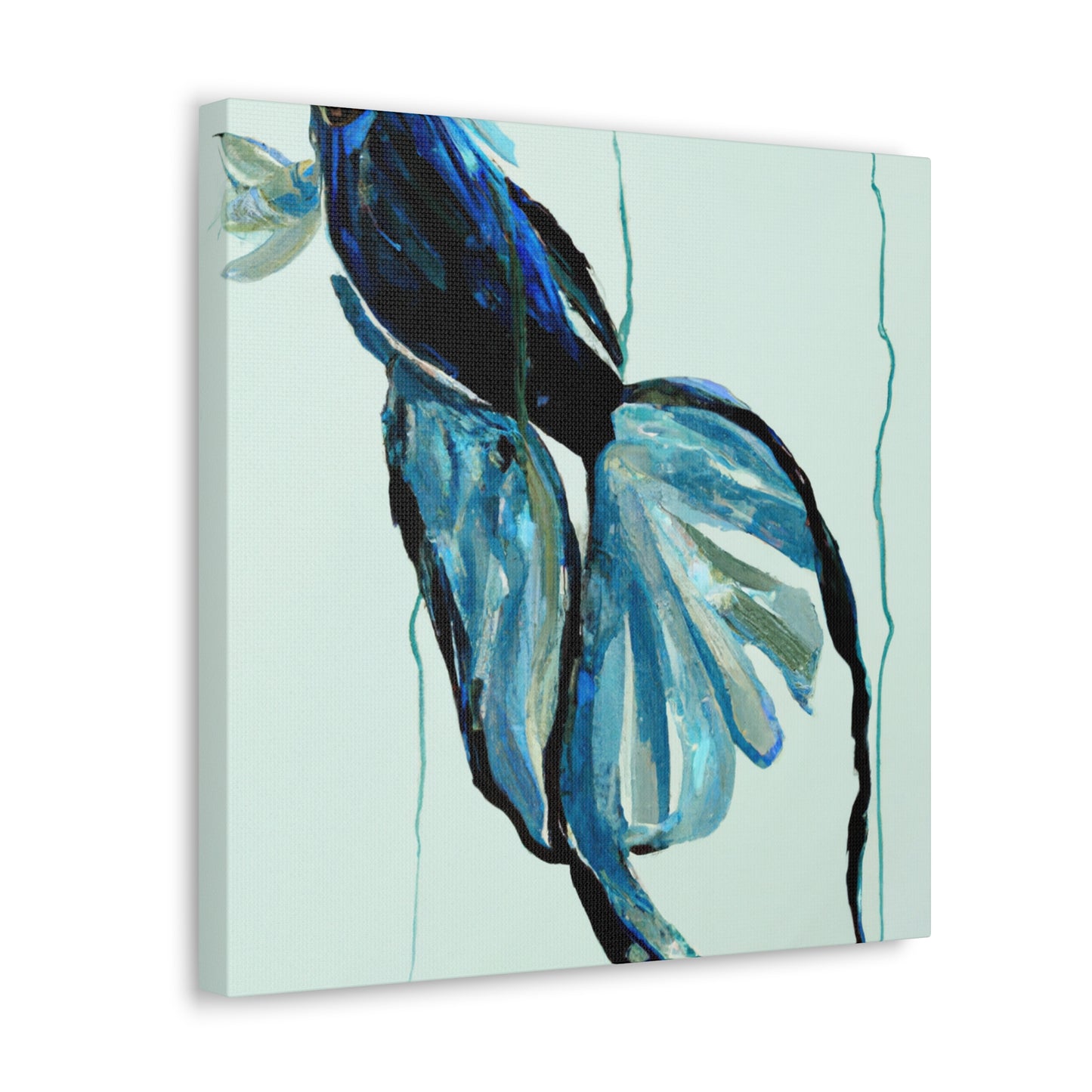 "Angelfish of Art Deco" - Canvas