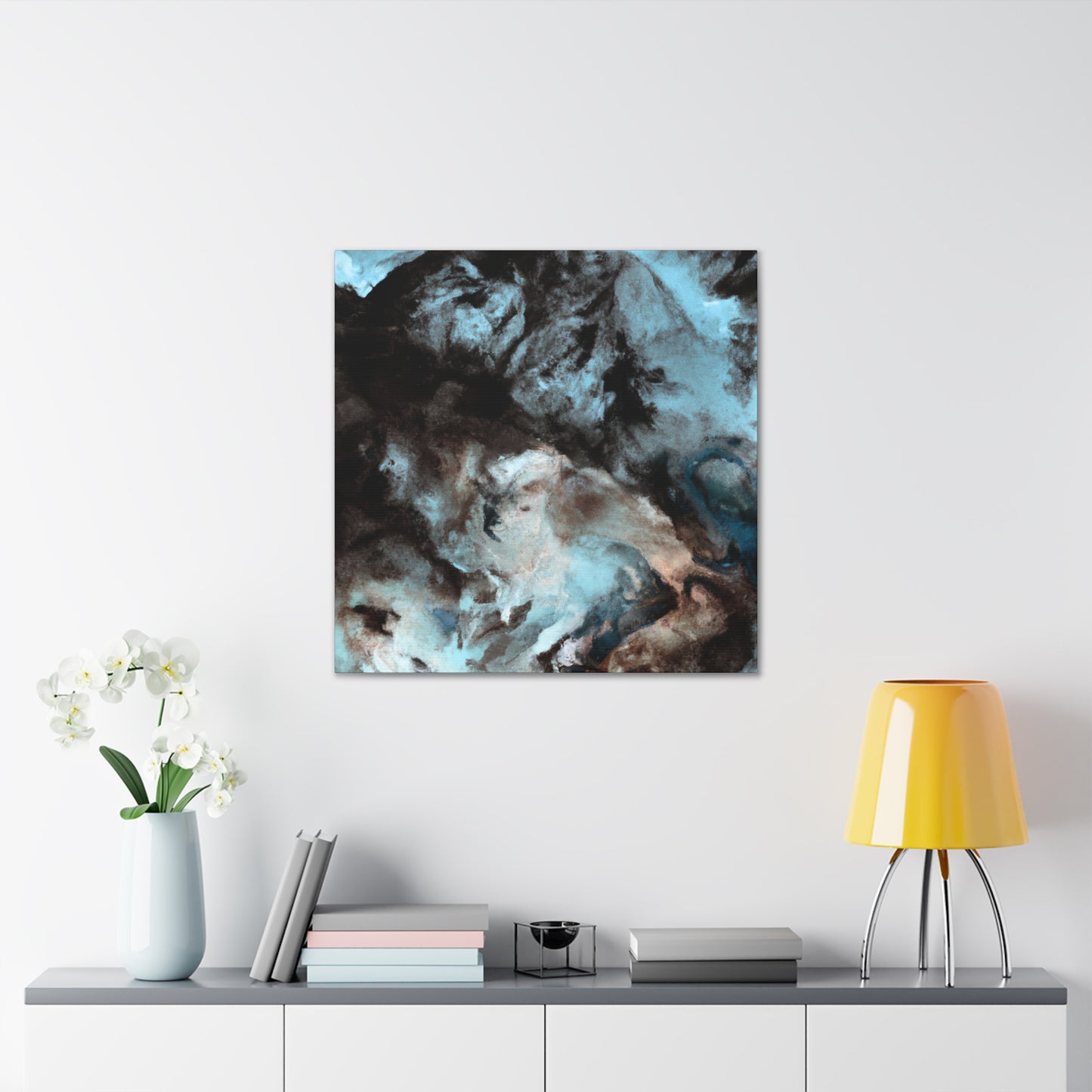 "Tundra's Frozen Beauty" - Canvas