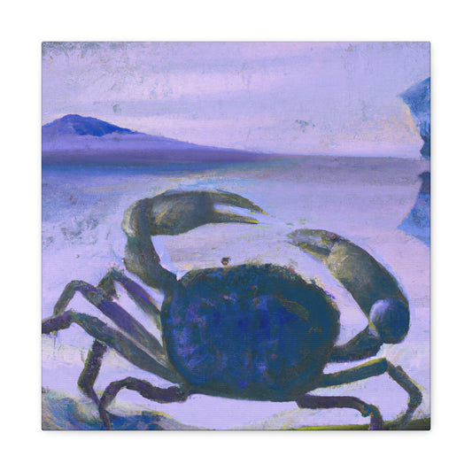 "Crab In Outer Space" - Canvas