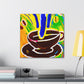 Coffee in Pop Art - Canvas