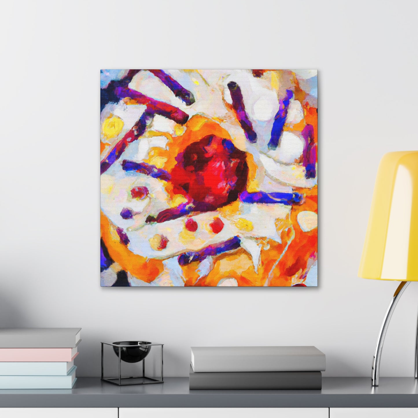 "Doughnut Abstract Harmony" - Canvas