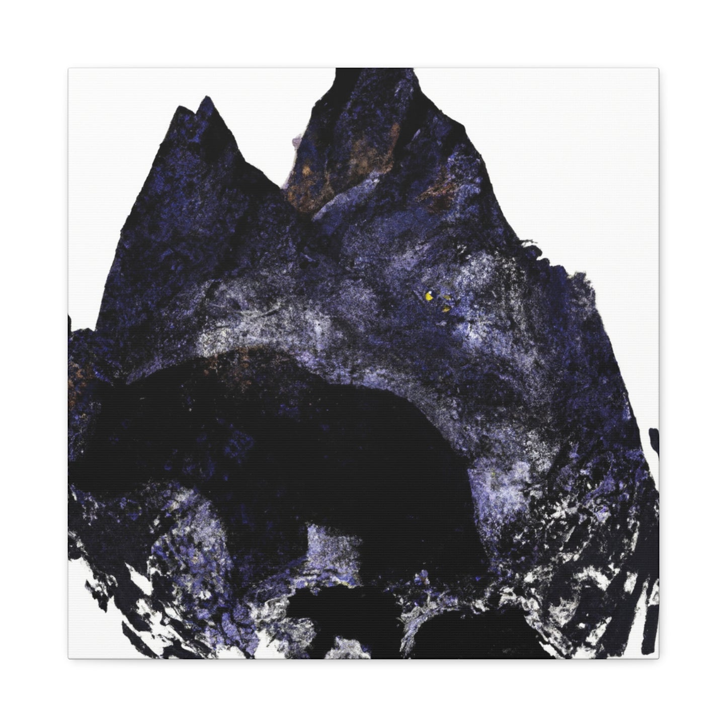 Black Bear Beauty Idol - Canvas