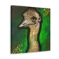 "The Emu's Majestic Stride" - Canvas