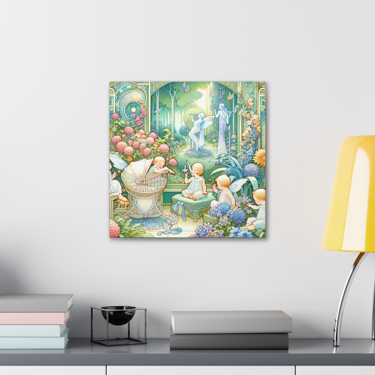 Enchanted Flora Dreams - Canvas