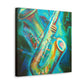 Saxophone in a Dream - Canvas