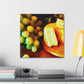 Cheese and Grapes Abound - Canvas