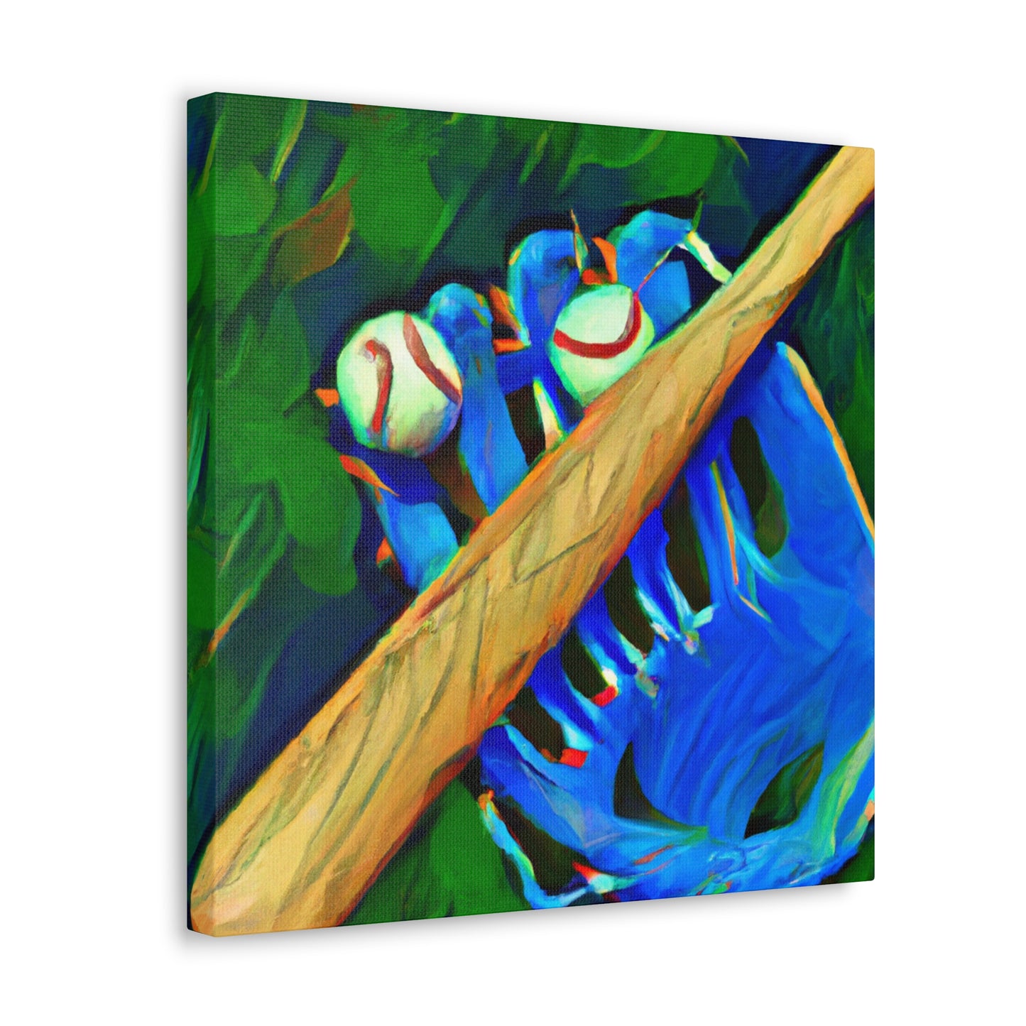 Baseball in Summertime - Canvas