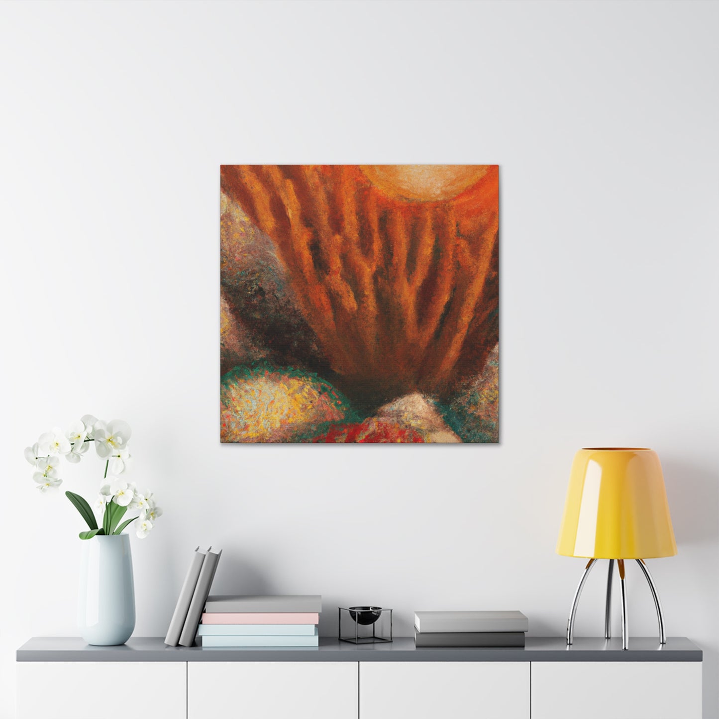 "Reef at Dusk Impression" - Canvas