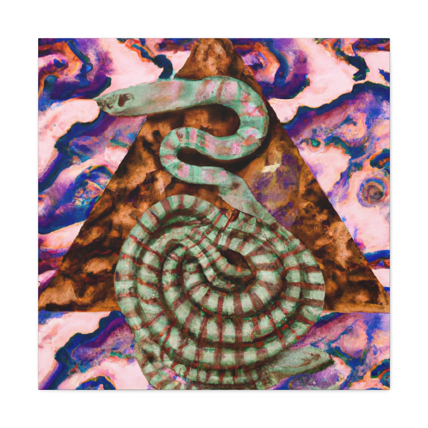 "Rattlesnake Transcendence" - Canvas