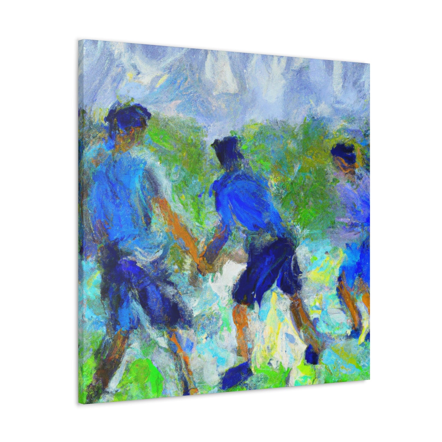 Playing in the Park - Canvas