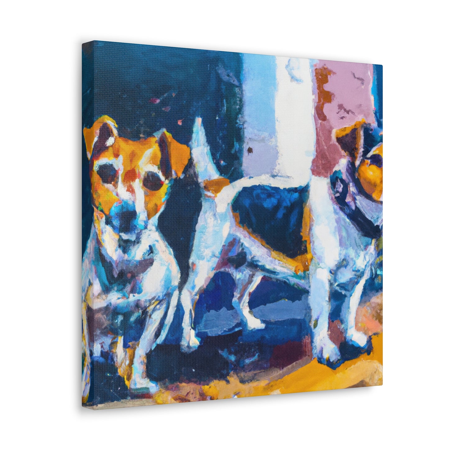 Jack Russell Masterpiece - Canvas