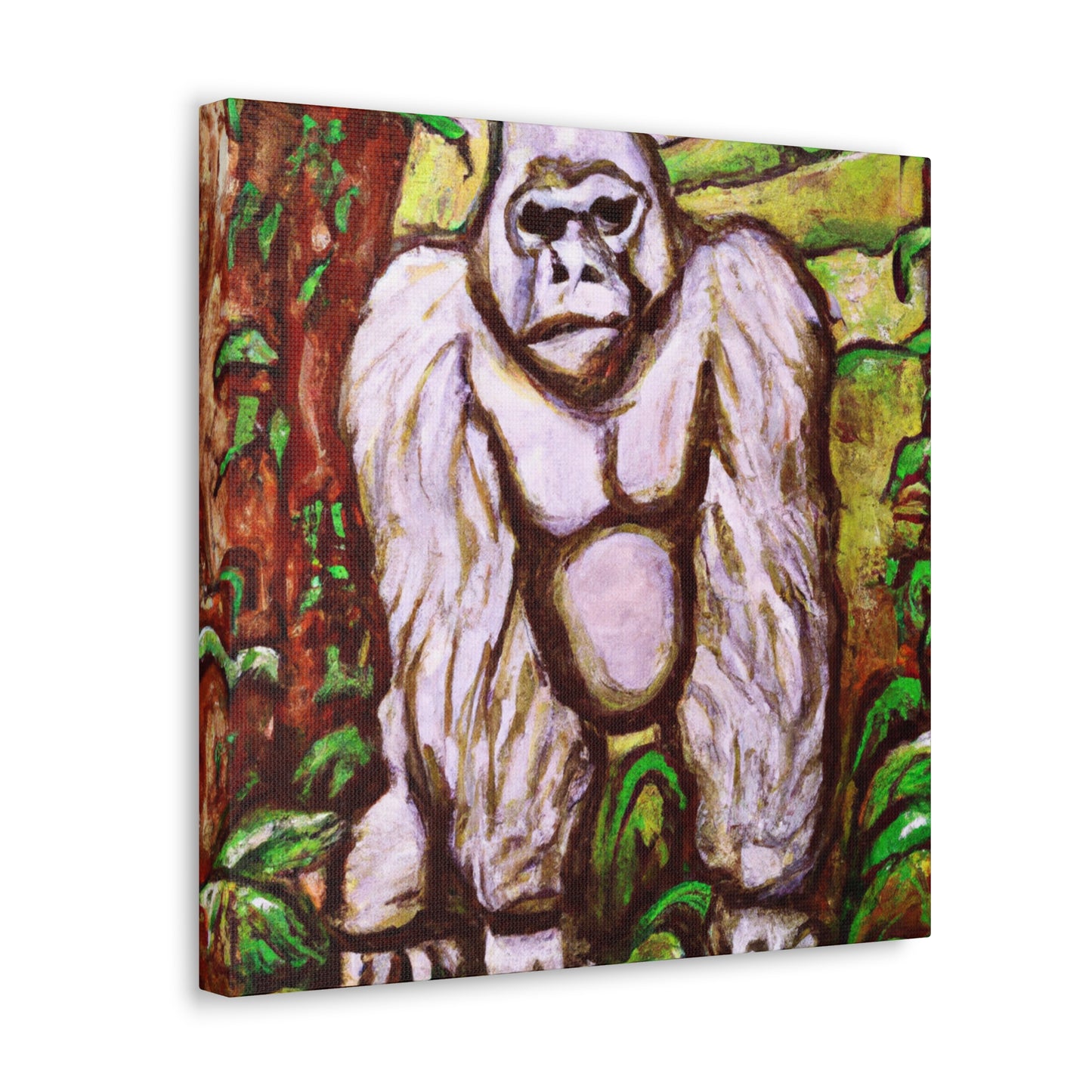 Gorilla Grandeur Portrait - Canvas