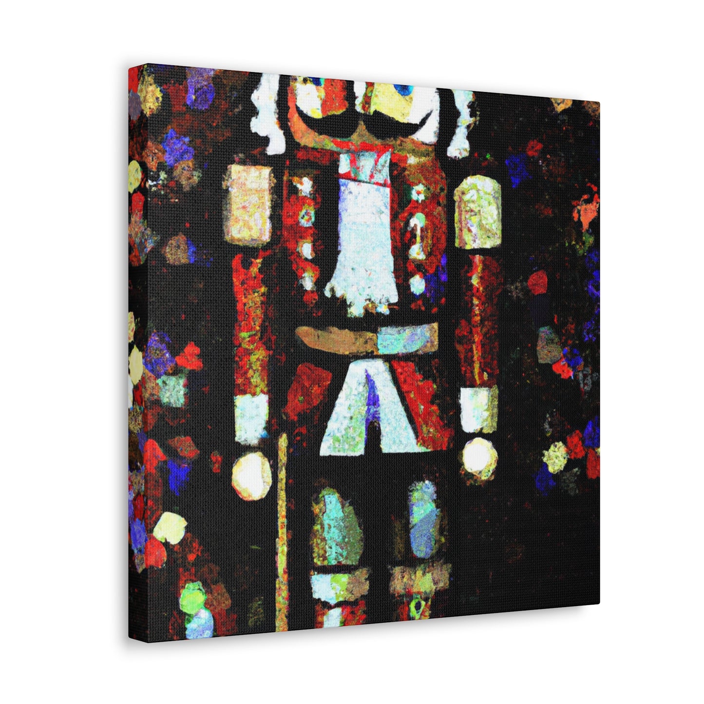 Nutcracker Pointillisme - Canvas