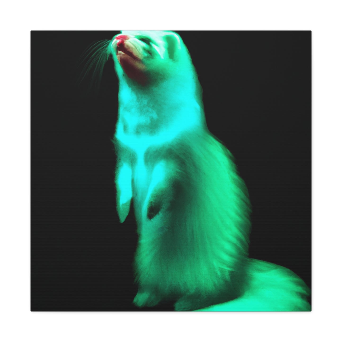 Ferret in Abstraction - Canvas