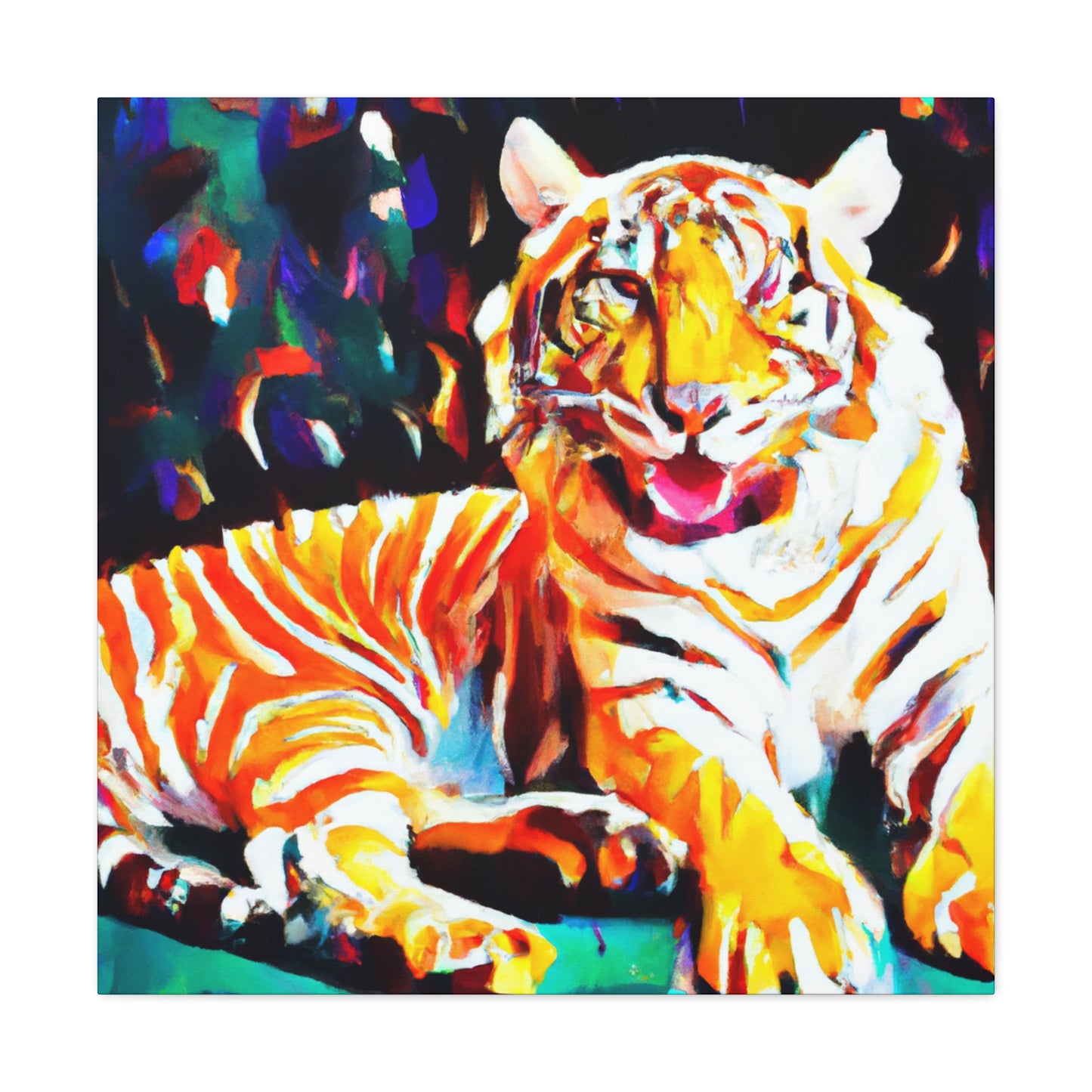 Majestic Bengal Tiger - Canvas