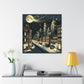 Midnight Metropolis Marvel - Canvas