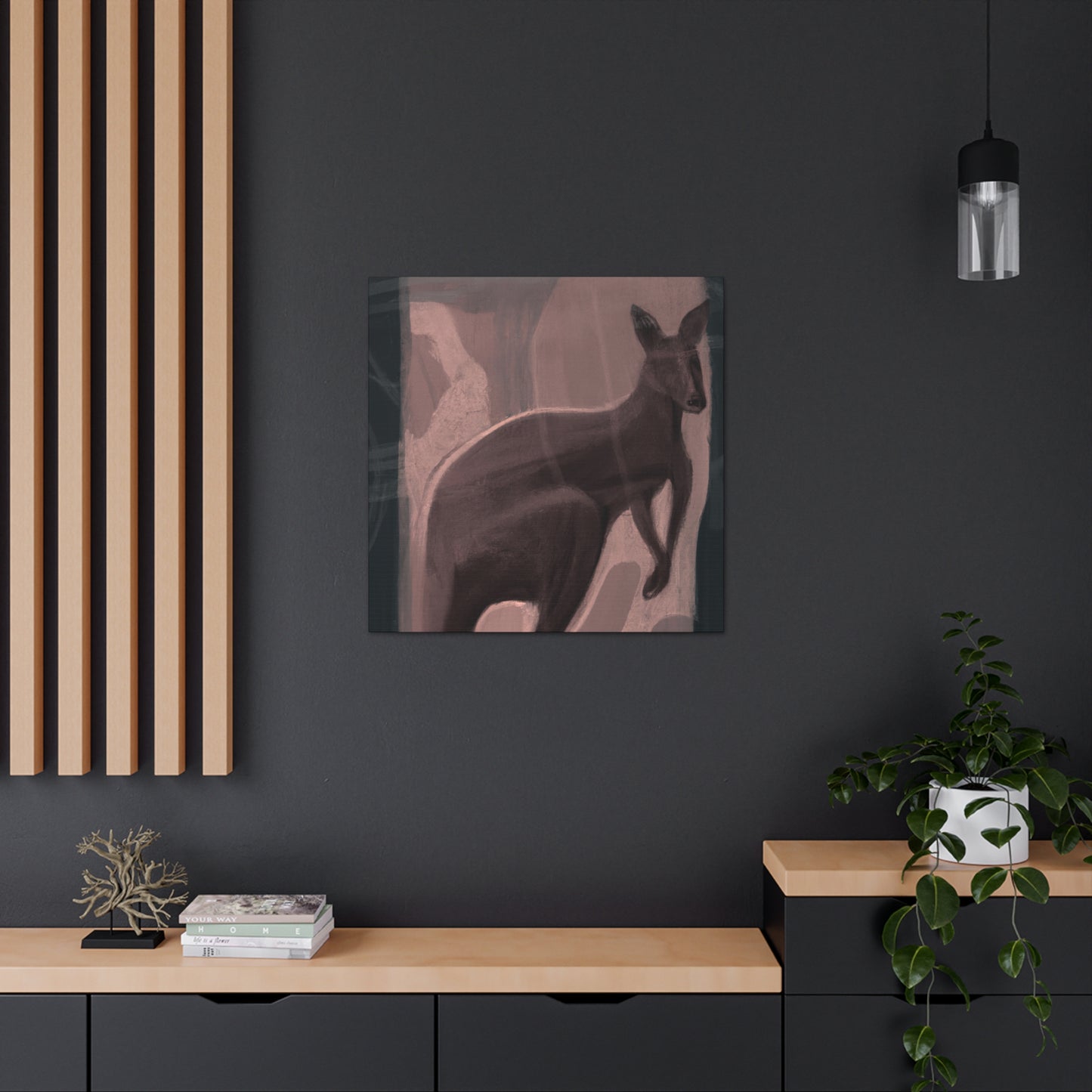 Kangaroo in Dreams. - Canvas