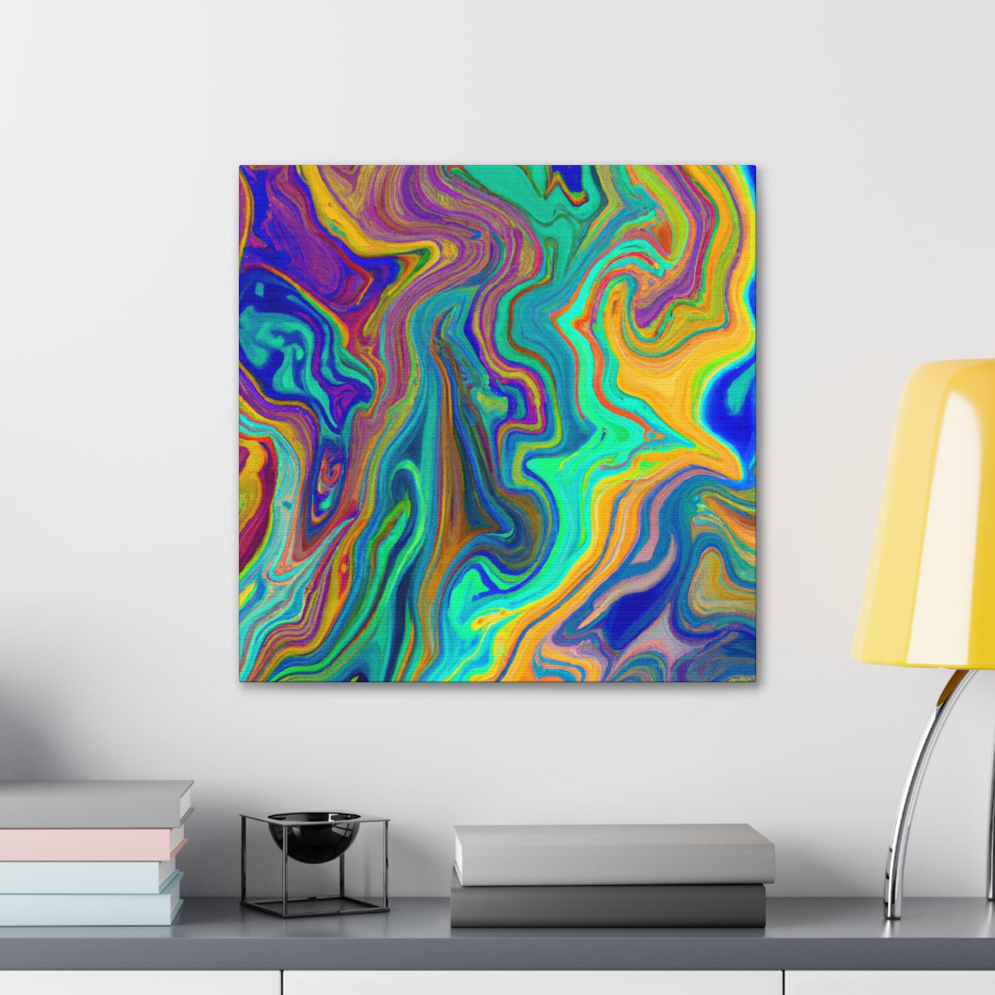 "Vibrant Sky Symphony" - Canvas