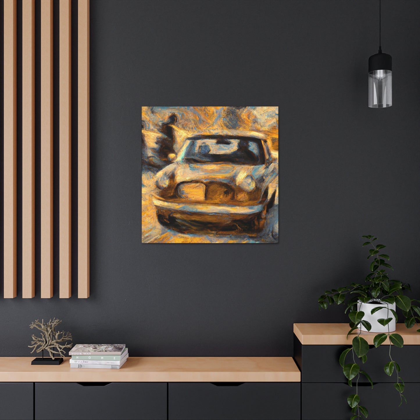 "Automobile Surreal Dream" - Canvas