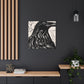 Crow in Rococo Style - Canvas