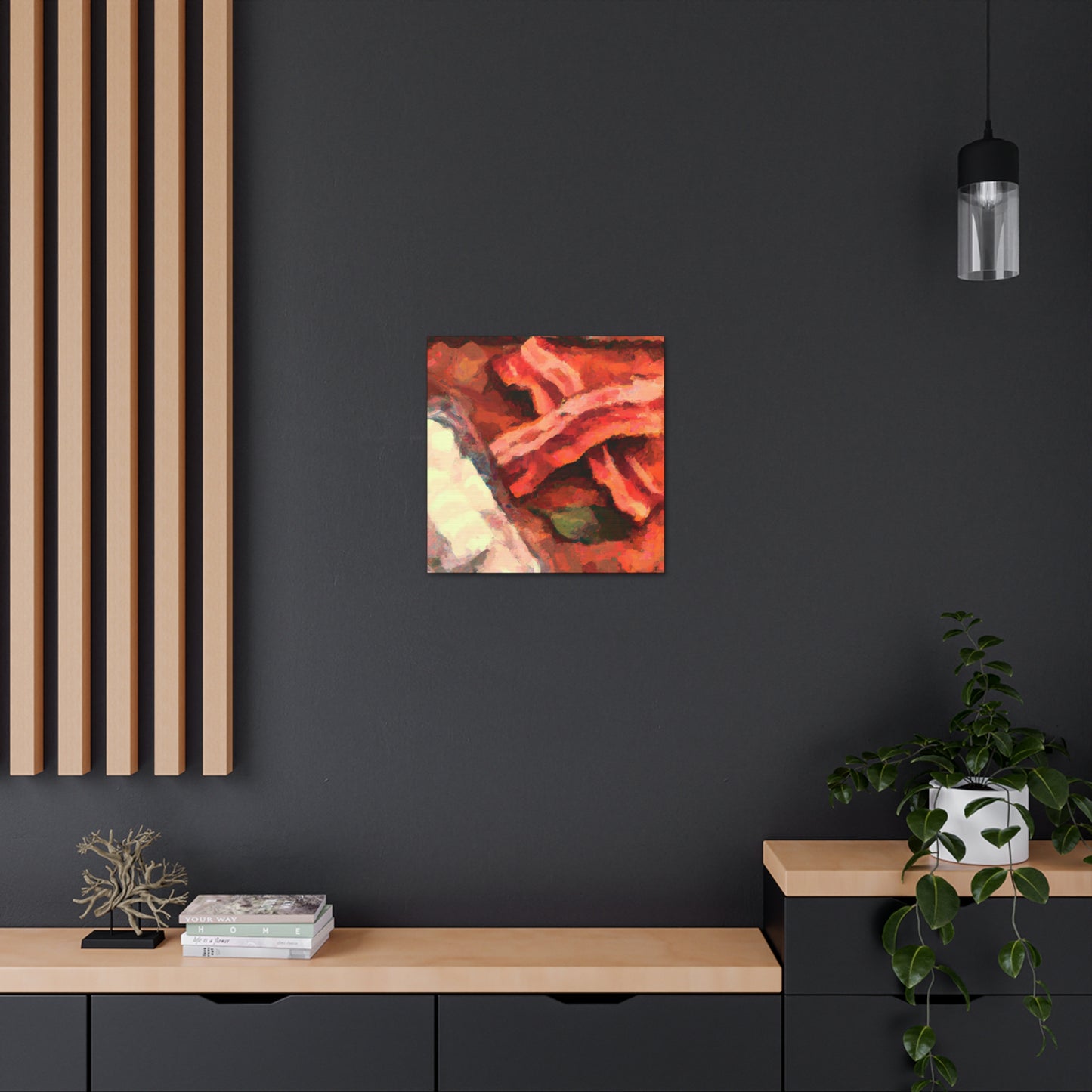 "Bacon in Illumination" - Canvas