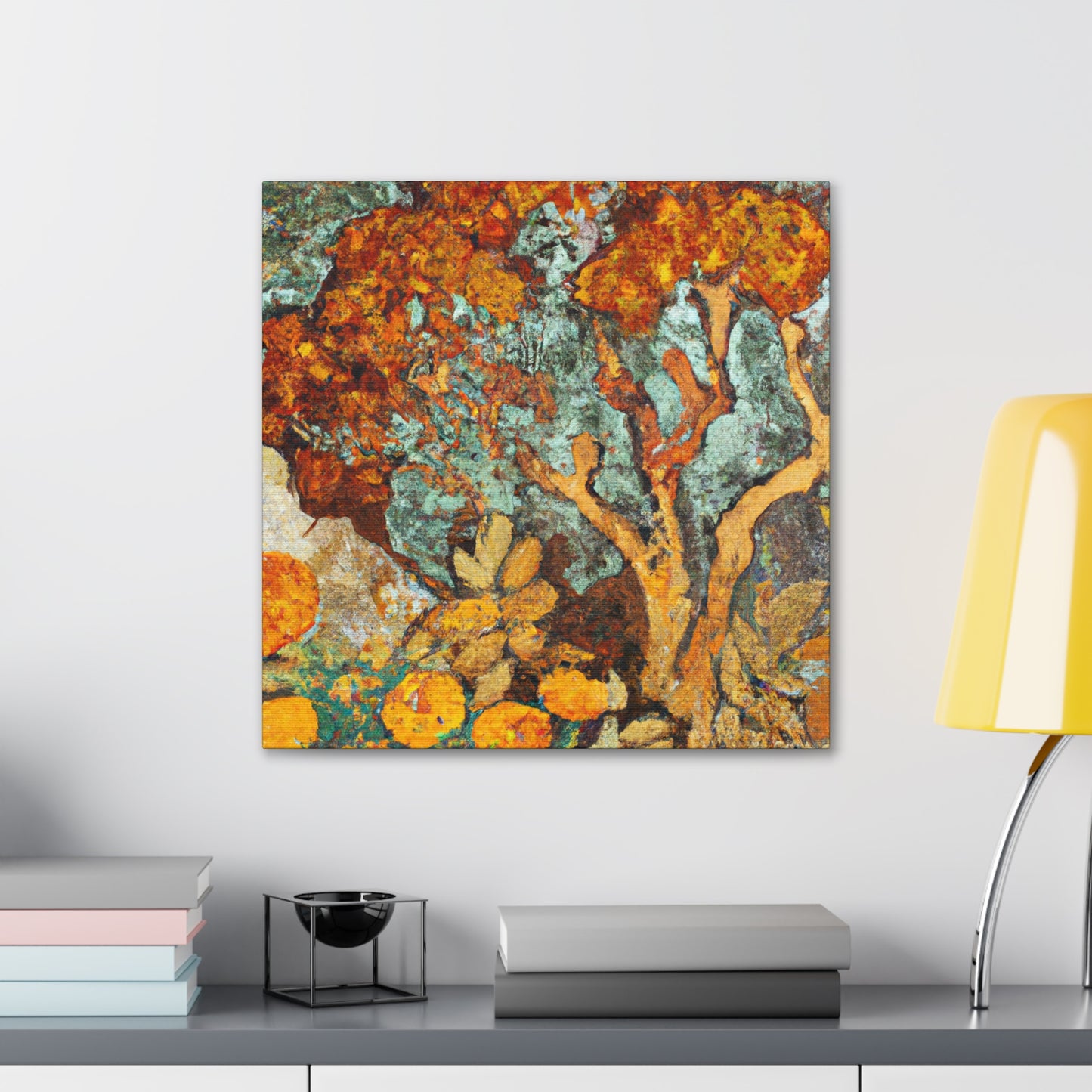 Marigolds in Bloom - Canvas