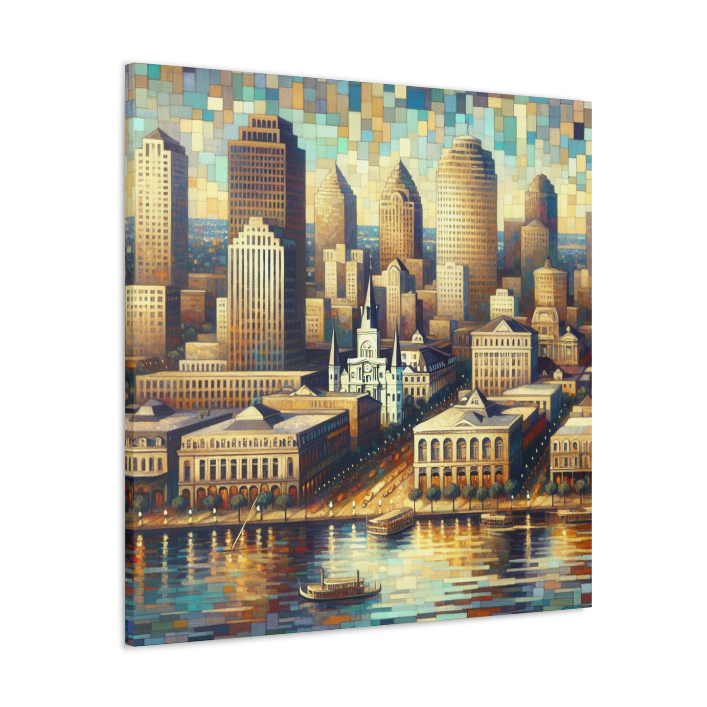 Jazz City Serenade - Canvas