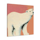 "Polar Bear Splendor Dawn" - Canvas