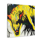 "Hyena's Masked Identity" - Canvas