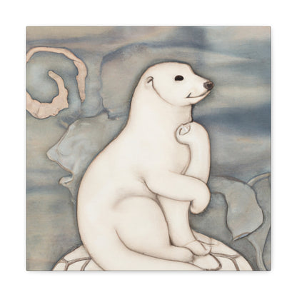 Ermine in Splendor. - Canvas