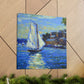 "Sailboat on Still Water" - Canvas