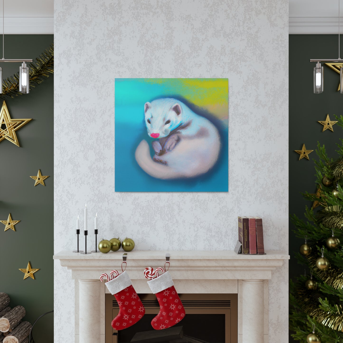 Ferret in Sublimity - Canvas