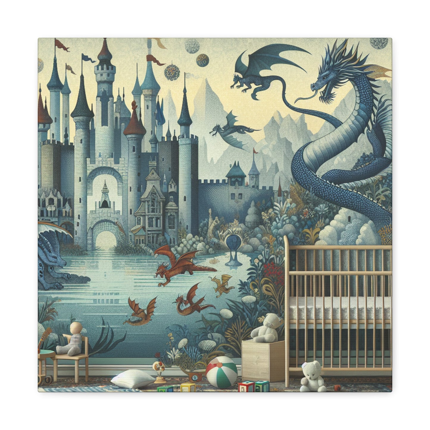 Dragon Fantasia Kingdom. - Canvas