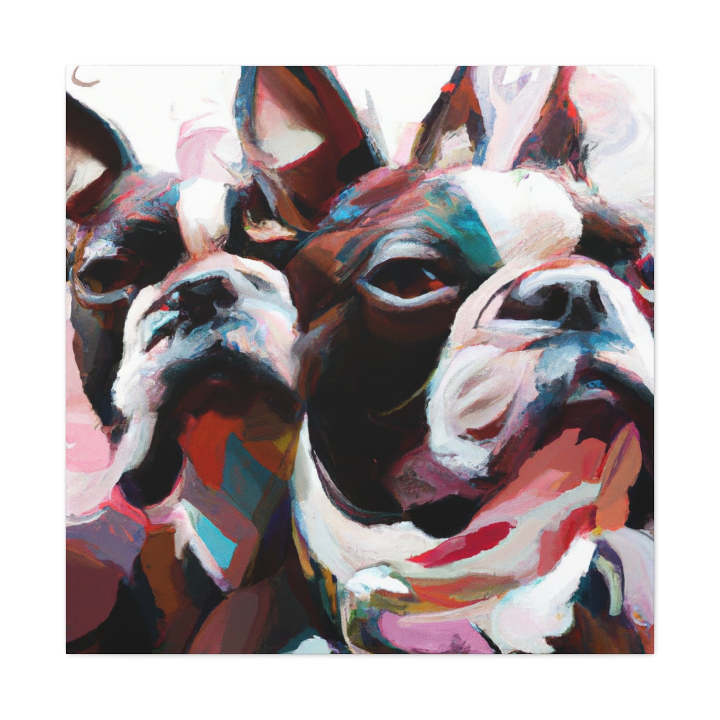 Boston Terrier Dreamscape - Canvas