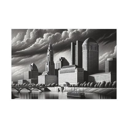 "Columbus: Vibrant Urban Portraits" - Canvas