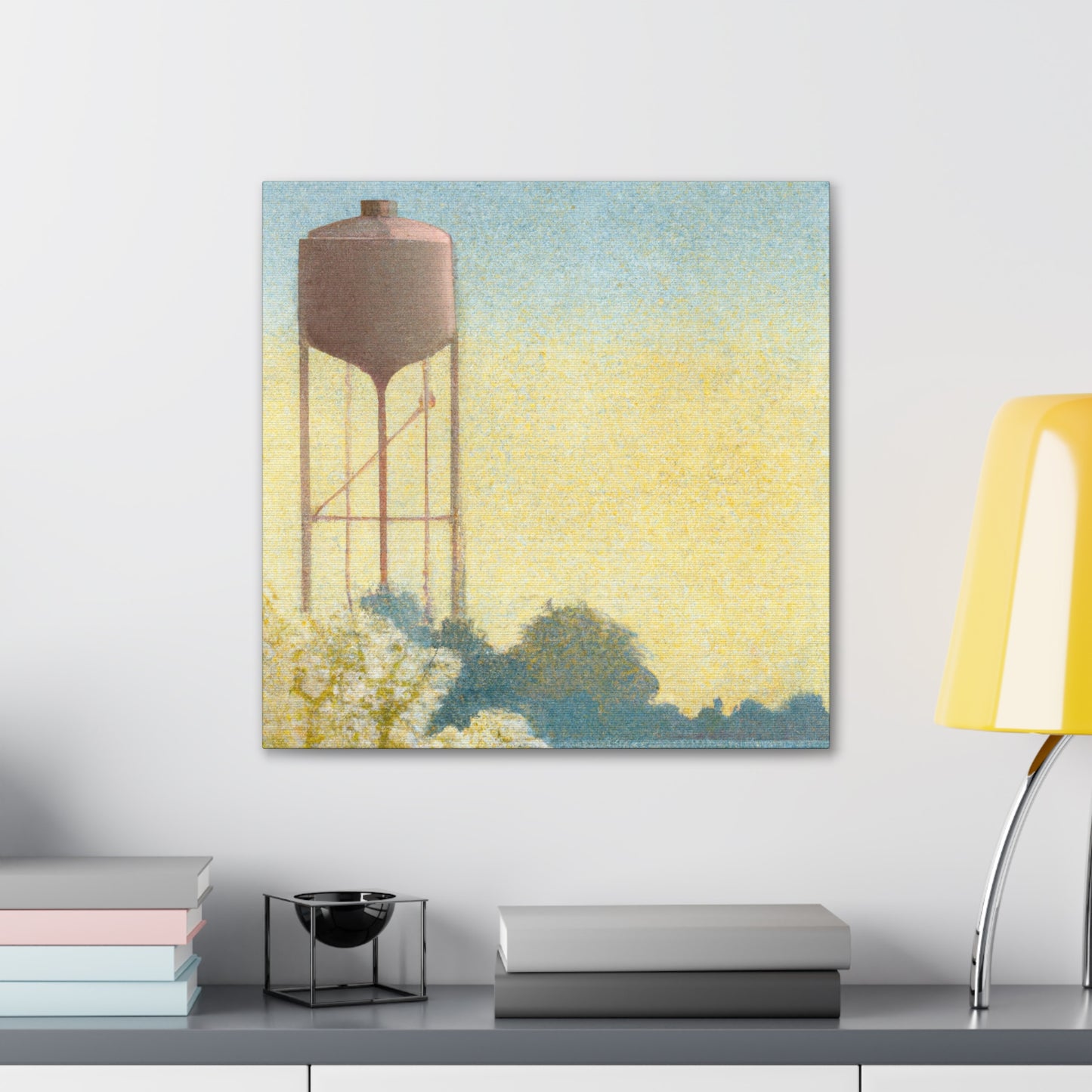 "Aquatic Tower Splendor" - Canvas