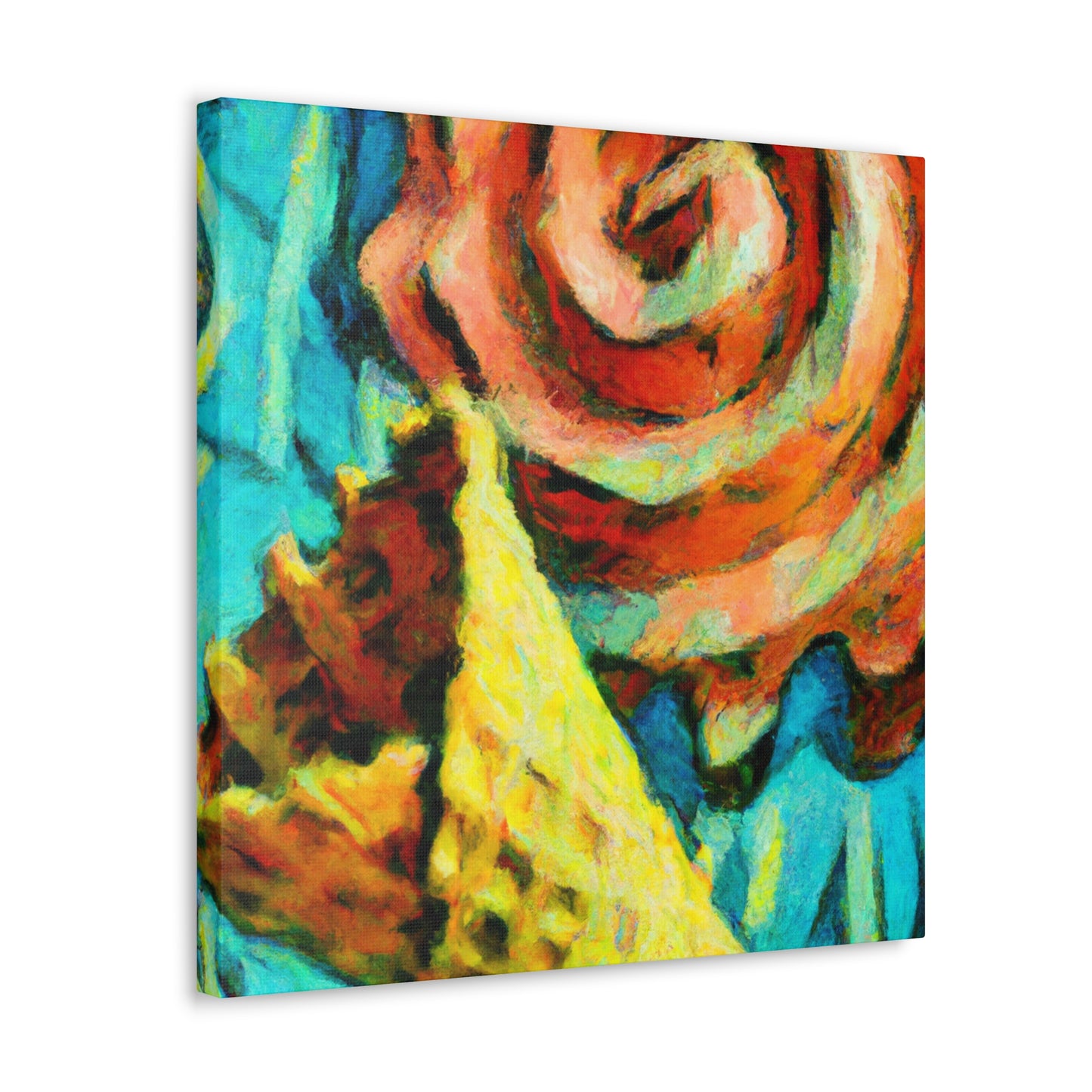 "Melting Summer Treats" - Canvas