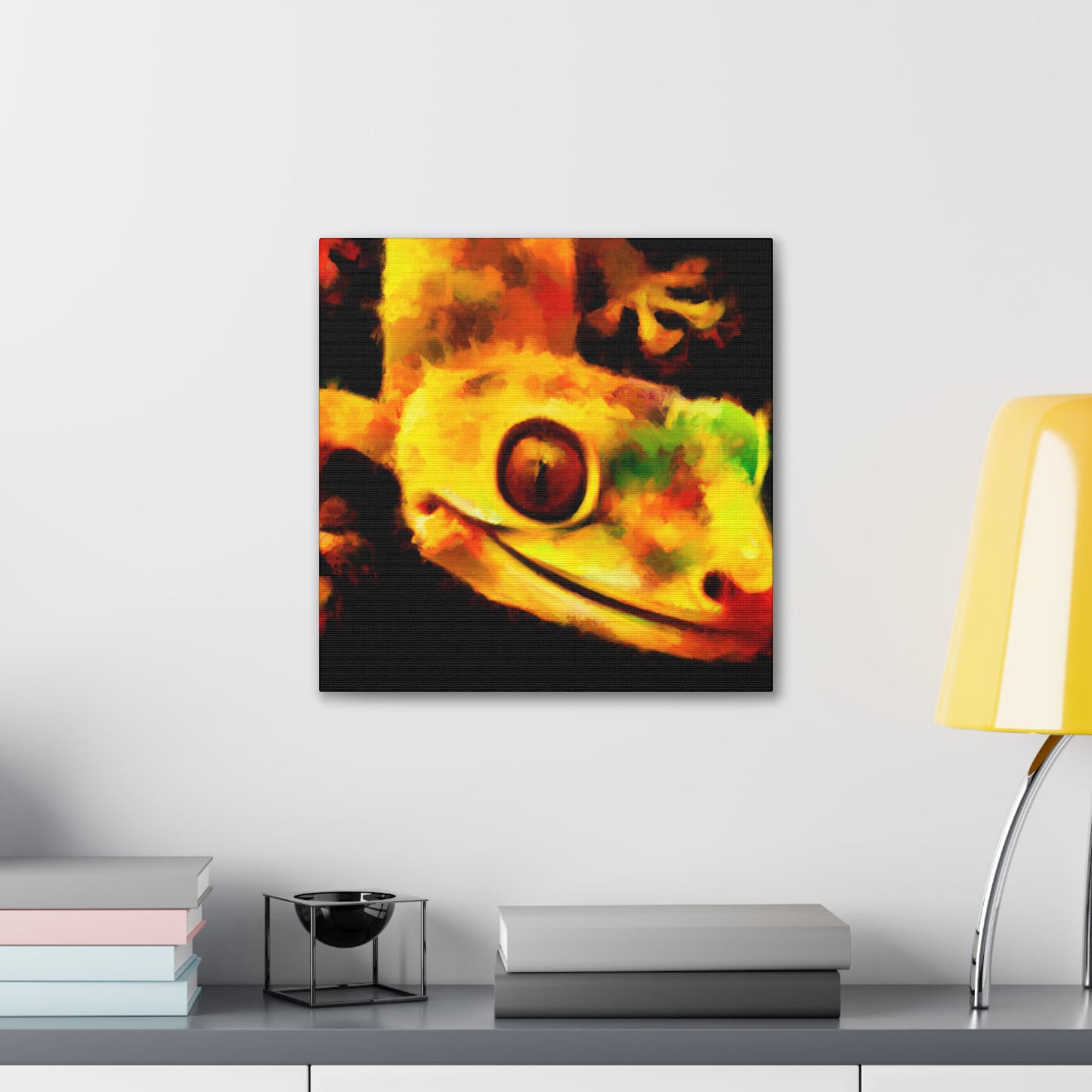 Gecko Enchantment Harmony - Canvas