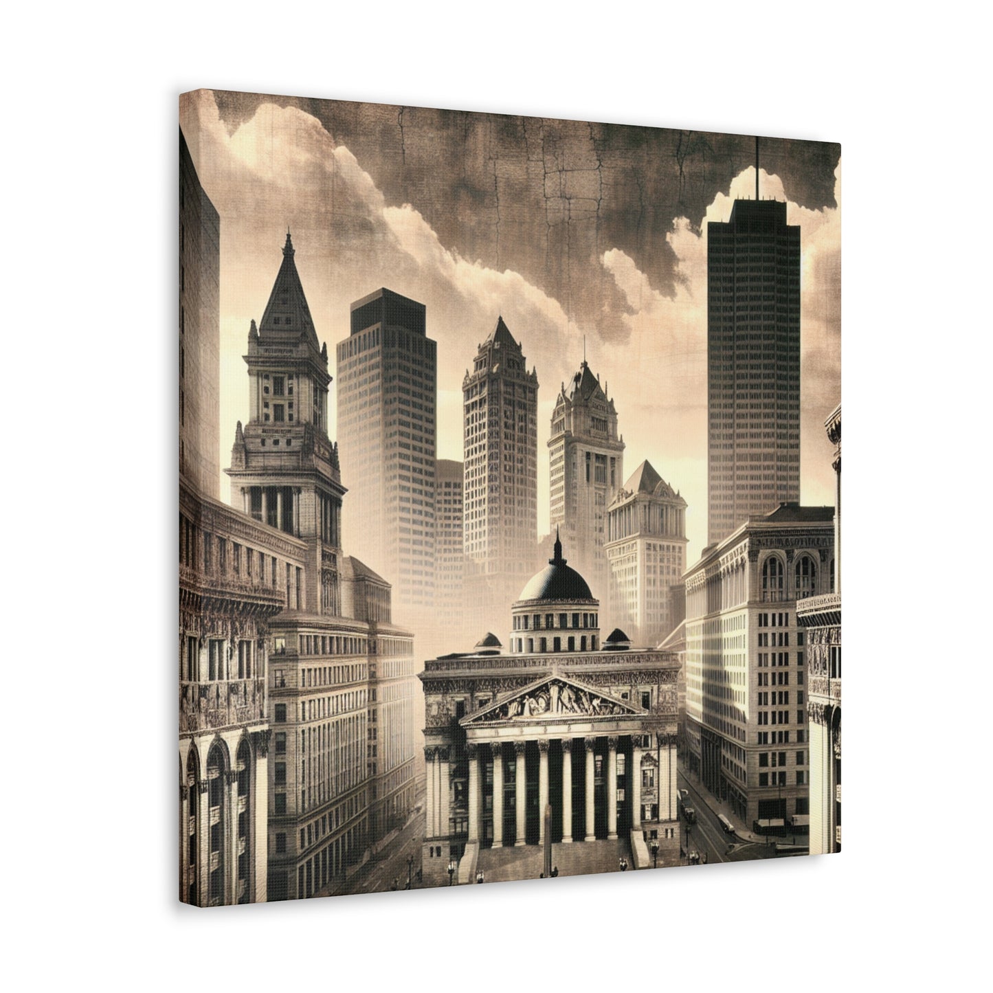 "Marvelous Boston Reverie" - Canvas